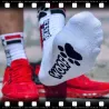 SneakFreaxx Chaussettes Sneak Woof Puppy Rouge